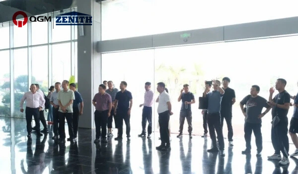 औद्योगिक ठोस फोहोर सञ्जाल प्रतिनिधिमण्डलले निरीक्षण र आदानप्रदानका लागि क्वाङगोङ कं, लि.