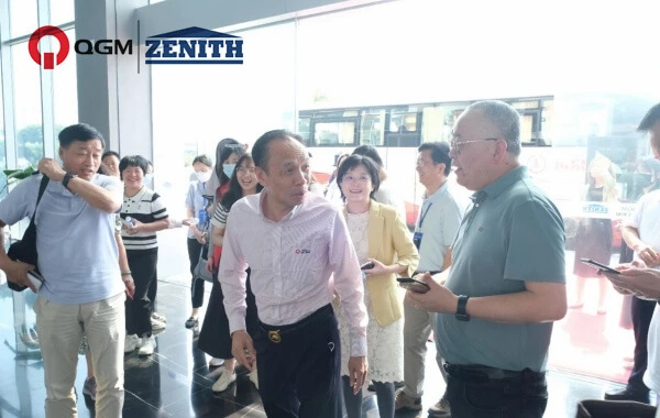 तेस्रो चीन-जर्मन विज्ञान प्रविधि फोरमका सहभागीहरूले QGM भ्रमण गरे