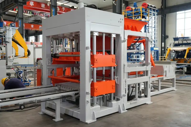 QT10 block molding machine